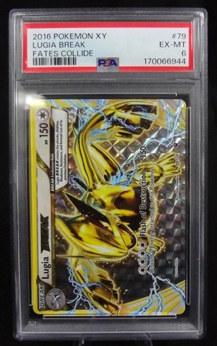 Lugia BREAK graded PSA 6 for sale on eBay