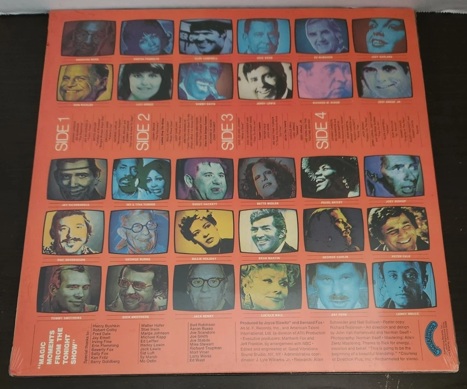 Johnny Carson Here's Johnny 1974 Vinyl 33 RPM 12" The Tonight Show New Sealed - Image 2 of 4