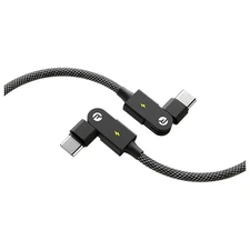 Raycon® Magic Spin 100-Watt USB-C® to USB-C® Charge and Sync Cable, 3.3 Ft.