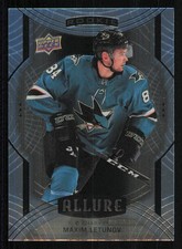 2020-21 Upper Deck Allure #102 Maxim Letunov SP RC