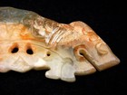 Old Nephrite Jade Stone Carved Sculpture Double Head Dragon #03052601 — photo 3
