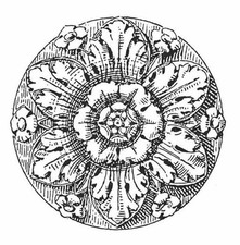 IOD DECOR TRANSFER MEDALLION 5