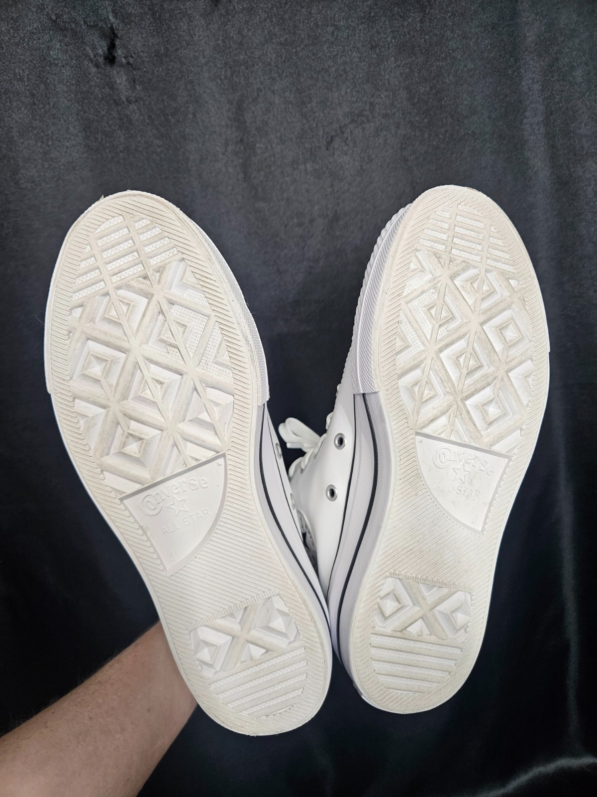 Converse Chuck Taylor All Star Lift Leather High Top Sneakers White Womens 6 thumbnail 8