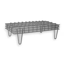 Low Prof Dunnage Rack, 1400 Lb., Wire, 48 W,  2Hfx7