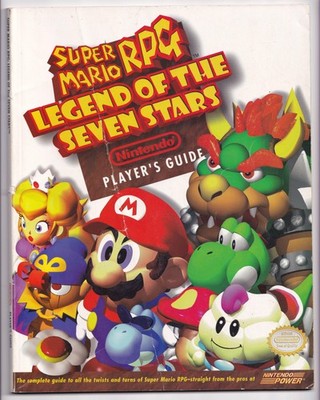 Super Mario RPG Legend Of The Seven Stars Nintendo Player's Guide SNES Strategy