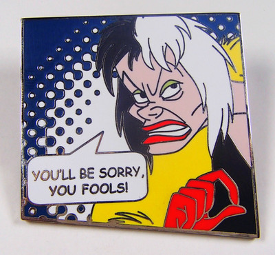 Disney Pin Villains Comic Book Mystery - Cruella De Vil (101 Dalmatians) [87518]