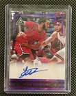 2022 Julian Champagnie Auto #/20 - Leaf Alluminance Purple GLR-JC1
