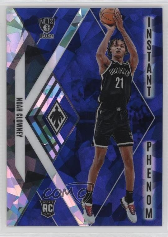2023-24 Panini Phoenix Instant Phenom Blue Ice Noah Clowney #8 1hm6