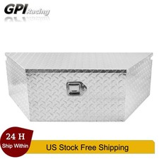 39x16.5x12 Aluminum Trailer Tongue Tool Box Pickup Truck Bed Storage Toolbox 39x16.5x12 Aluminum Trailer Tongue Tool Box Pickup Truck Bed Storage Toolbox