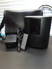 Bose Home Smart Speaker 500 Bluetooth Wi-Fi W/Alexa/Google Voice Control Black