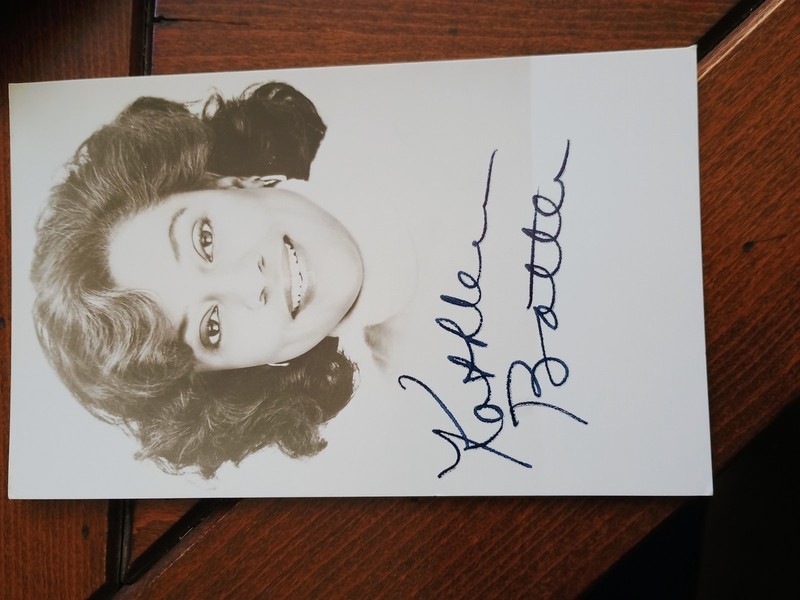 Autographed Photo of Kathleen Battle, Personalized Message Signed KB.