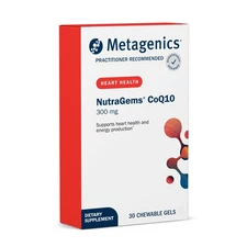 Metagenics NutraGems CoQ10 300 mg - Antioxidant Supplement - for Energy Produ...