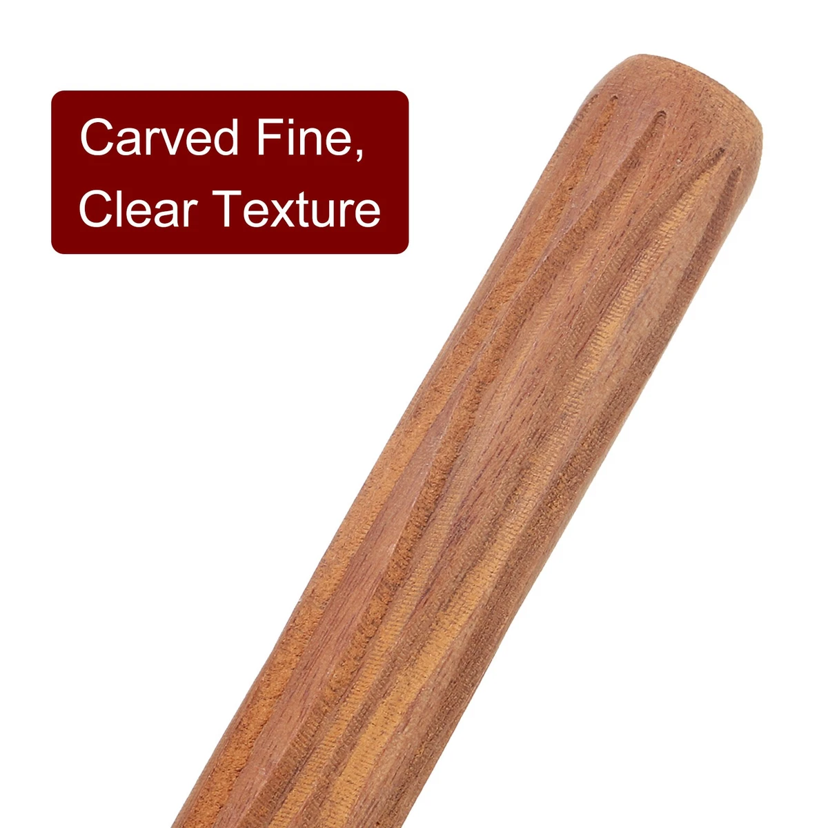 Wood Clay Roller 12cm Wooden Pottery Tools Wood Grain Texture Rollers