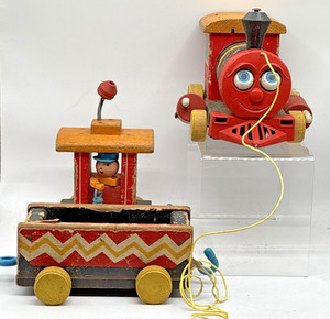 Vintage Fisher Price Huffy Puffy Train for sale | eBay