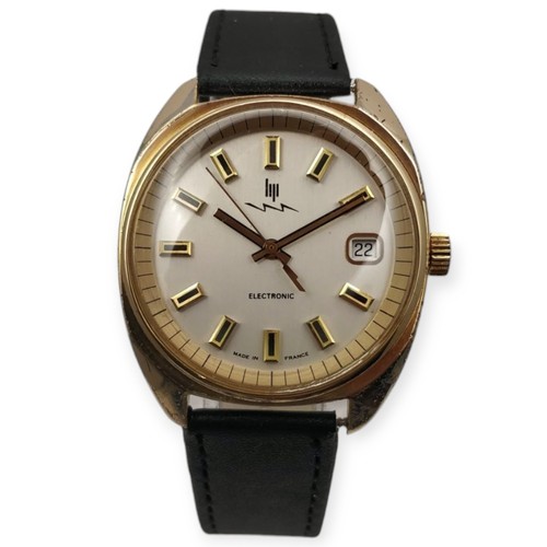 Lip Montre du Président 34mm 1980s Quartz LEBROCANTHEURE MONTRE VINTAGE WATCH - Photo 2 sur 5