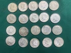 Lot of 20 Kennedy Half Dollars 40% Silver 1965-1969