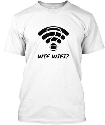Wtf Wifi Ltd T-Shirt Made in the USA Size S to 5XL