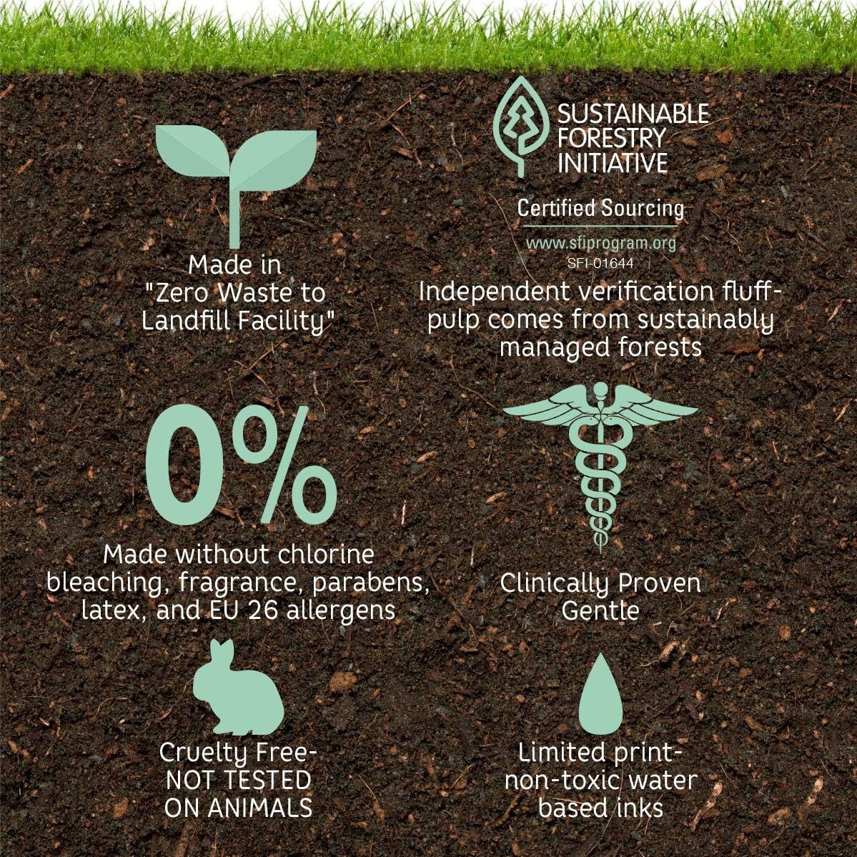 Earth & Eden Baby Diapers, Size 1, 176 Count eBay