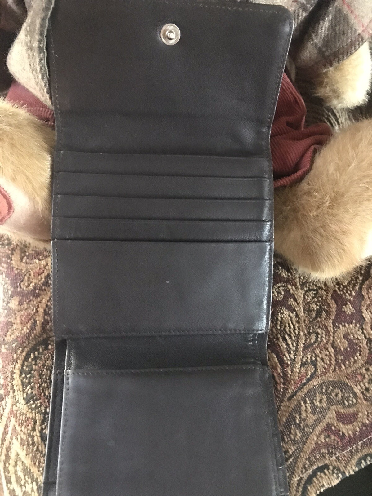 DKNY Women's Bryant Small Leather Zip Around Wallet Gem