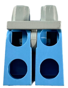 Lego Castle Knight Minifig Legs Medium Blue Gray Hips Kingdom Jayko 8781 D845