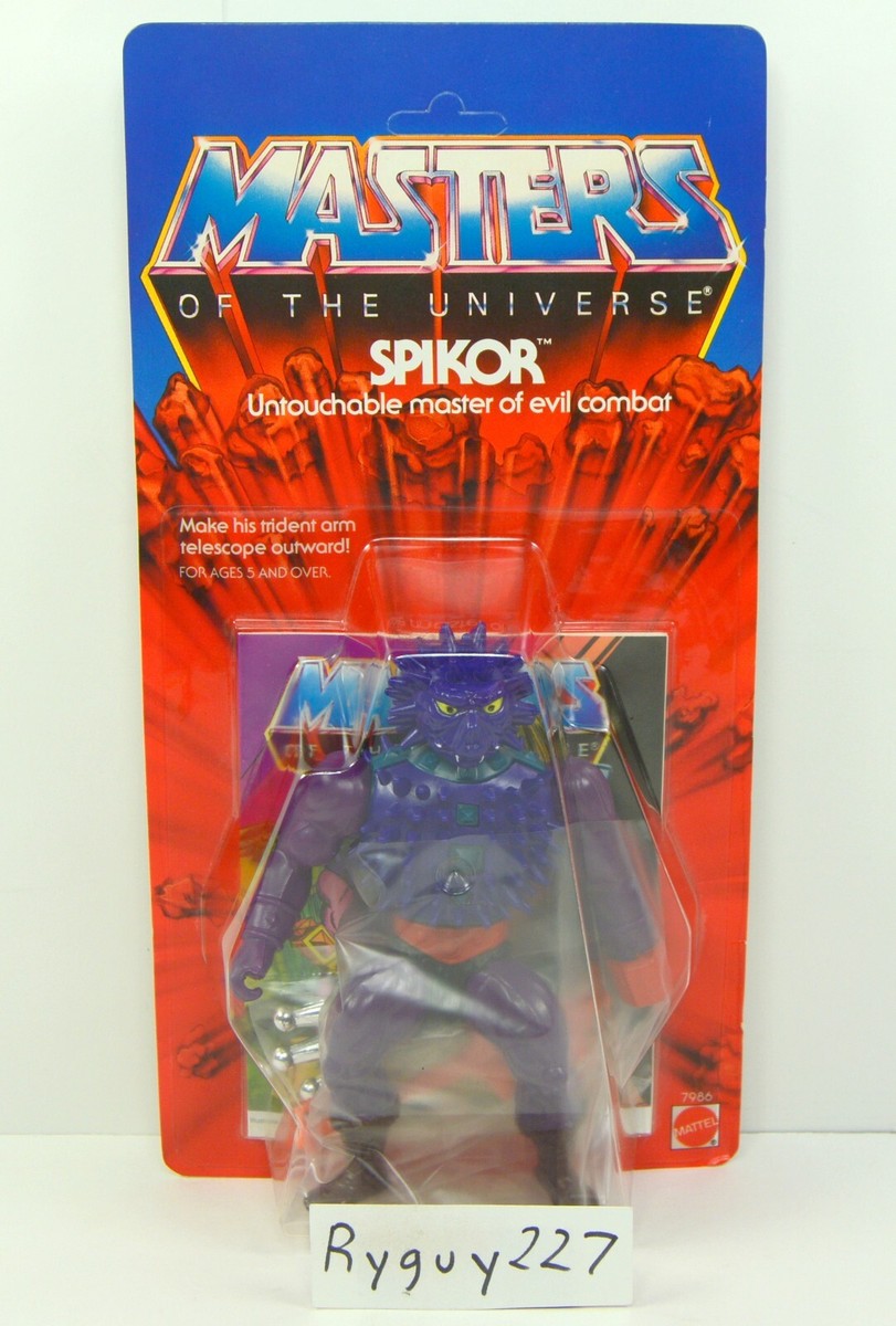 MOTU, Spikor figure, Masters of the Universe, MOC, carded MOTU, Spikor figure, Masters of the Universe, MOC, carded