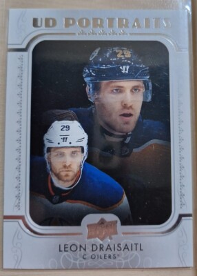 Leon Draisaitl UD Portraits - Edmonton Oilers - Upper Deck Series 1 2019-20 NHL