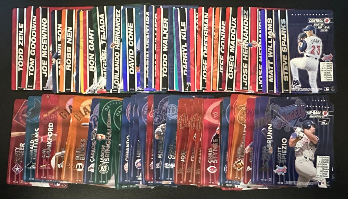 2000-2001 MLB Showdown Baseball Card Game Cards - You Pick - Complete Your Set