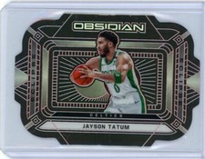 2020-21 Panini Obsidian Basketball Eclipse Red #18 Jayson Tatum #1/5