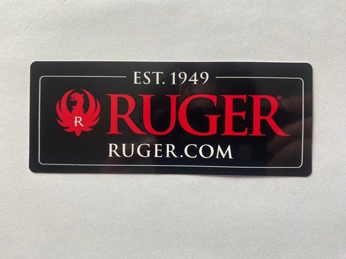 Ruger Firearms Vinyl Decal Bumper Window Safe Laptop Sticker 3 1/2 x 2 ...