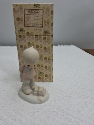 Precious Moments ''It's What's Inside That Counts'' E-3119 1979 Boxed