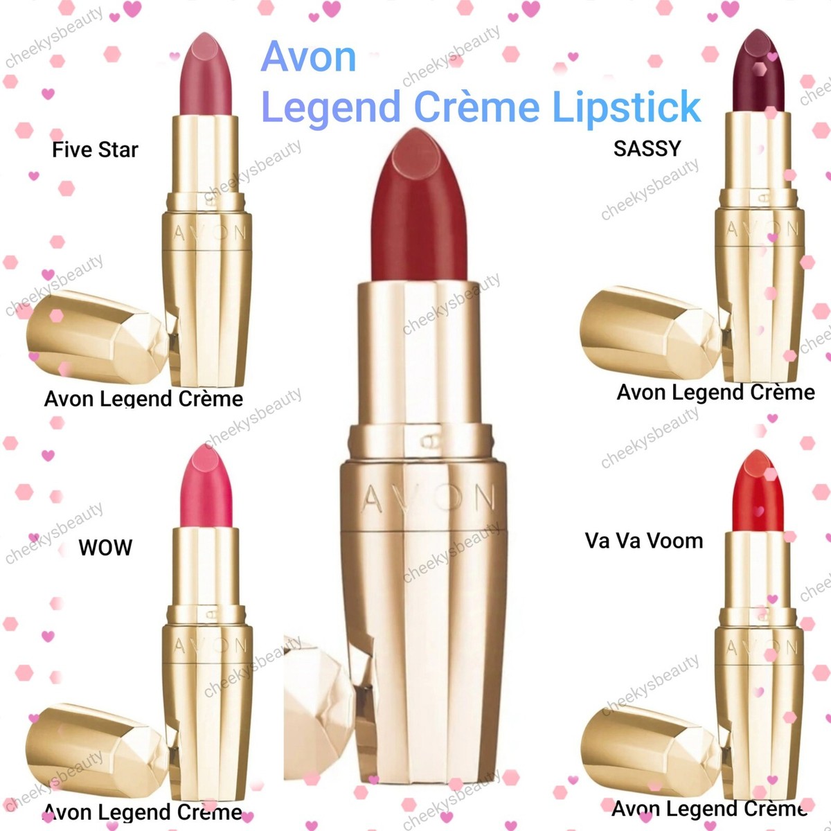 口紅 sold out Avon Legend Creme Lipstick , Now Discontinued By Avon, Sealed