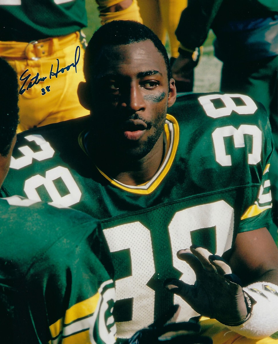 PACKERS Estus Hood signed 8x10 photo w/ #38 AUTO Autographed