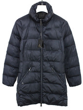 Massimo Dutti 6707 Women's Quilted Jacket MEDIUM Padded Zip Fly