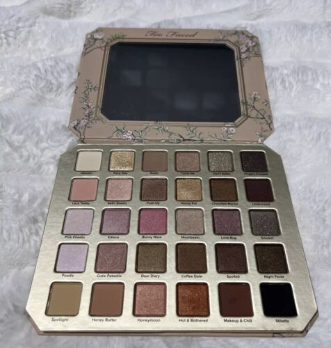 TOO FACED Natural LOVE 30 teintes LIMITED palette de fards à paupières neutres (NEUF)