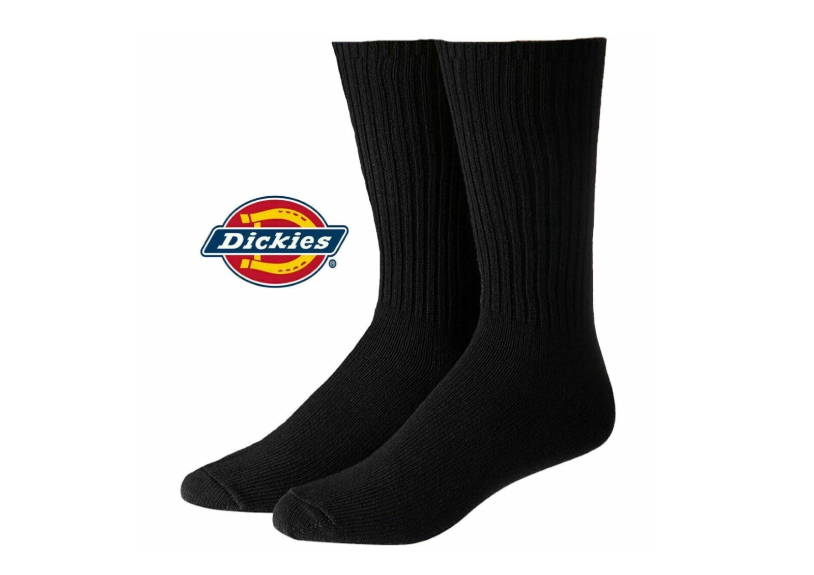 520 Pairs DICKIES Men's BIG FOOT Crew Work/Sports Socks Thick Heavy