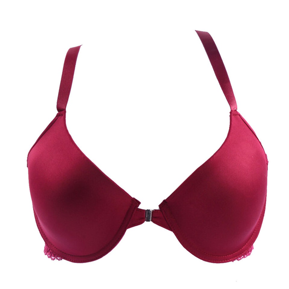 Easy Wear Plus Size Bra Men Bras Sexy Lace Front Closure Brassiere ...