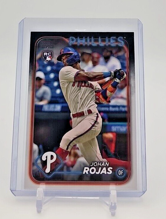 2024 Topps Series 1 - #209 Johan Rojas (RC) Philadelphia Phillies