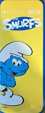 The Smurf’s Pencil Tin Case with Pencils Macy’s Promo 2010 Peyo Office School