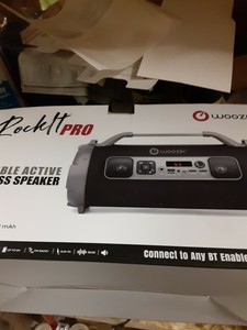 loud bluetooth speaker portable wireless boombox aux rechargeable stereo system