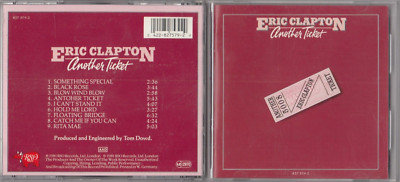 Eric Clapton - Another Ticket CD EARLY W.GERMANY PRESS 827579-2