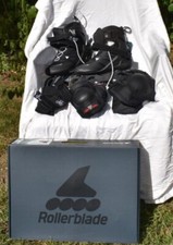 NEW Rollerblade Zetrablade Women's Inline Skate Size 7 Black Protection Pads