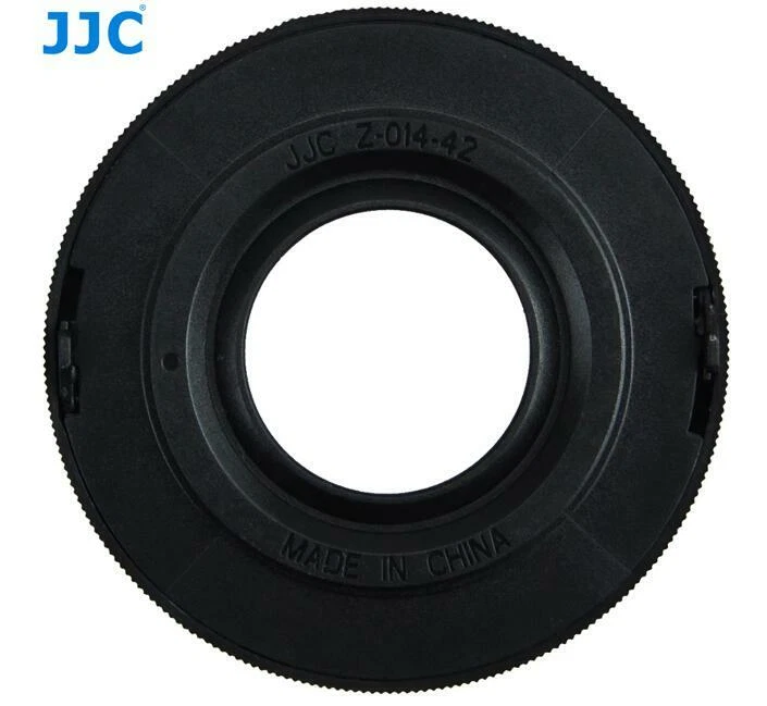 JJC Auto Open Lens Cap for Olympus M.ZUIKO DIGITAL ED 14-42mm f/3.5-5.6 EZ Lens - Image 3 of 4