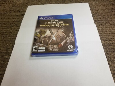 For Honor Marching Fire Edition (PlayStation 4, 2018) new ps4