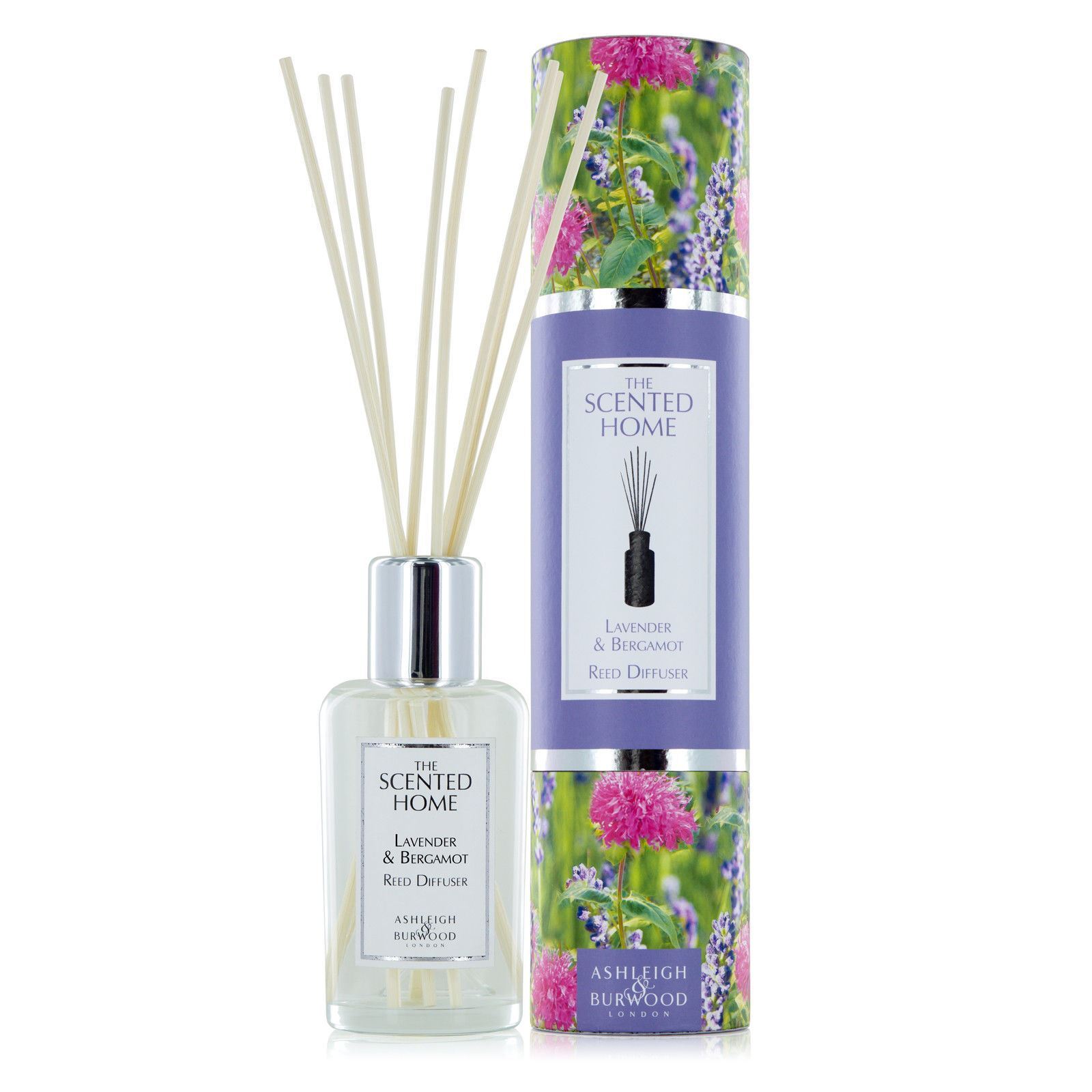 Fragrance Reed Diffuser Lavender & Bergamot Floral Fragrance Ashleigh & Burwood