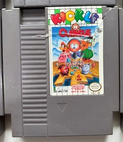 Nintendo NES Games Lot - Krion Conquest, Kiwi Kraze, Sillius, Kabuki, Klash Ball