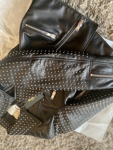 Mulberry Leather Ladies Jacket - Picture 9 of 12