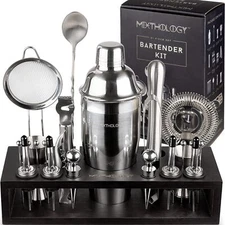 Mixology Bartender kit | 31 Piece Professional Bartender Set by Mixthology - ...