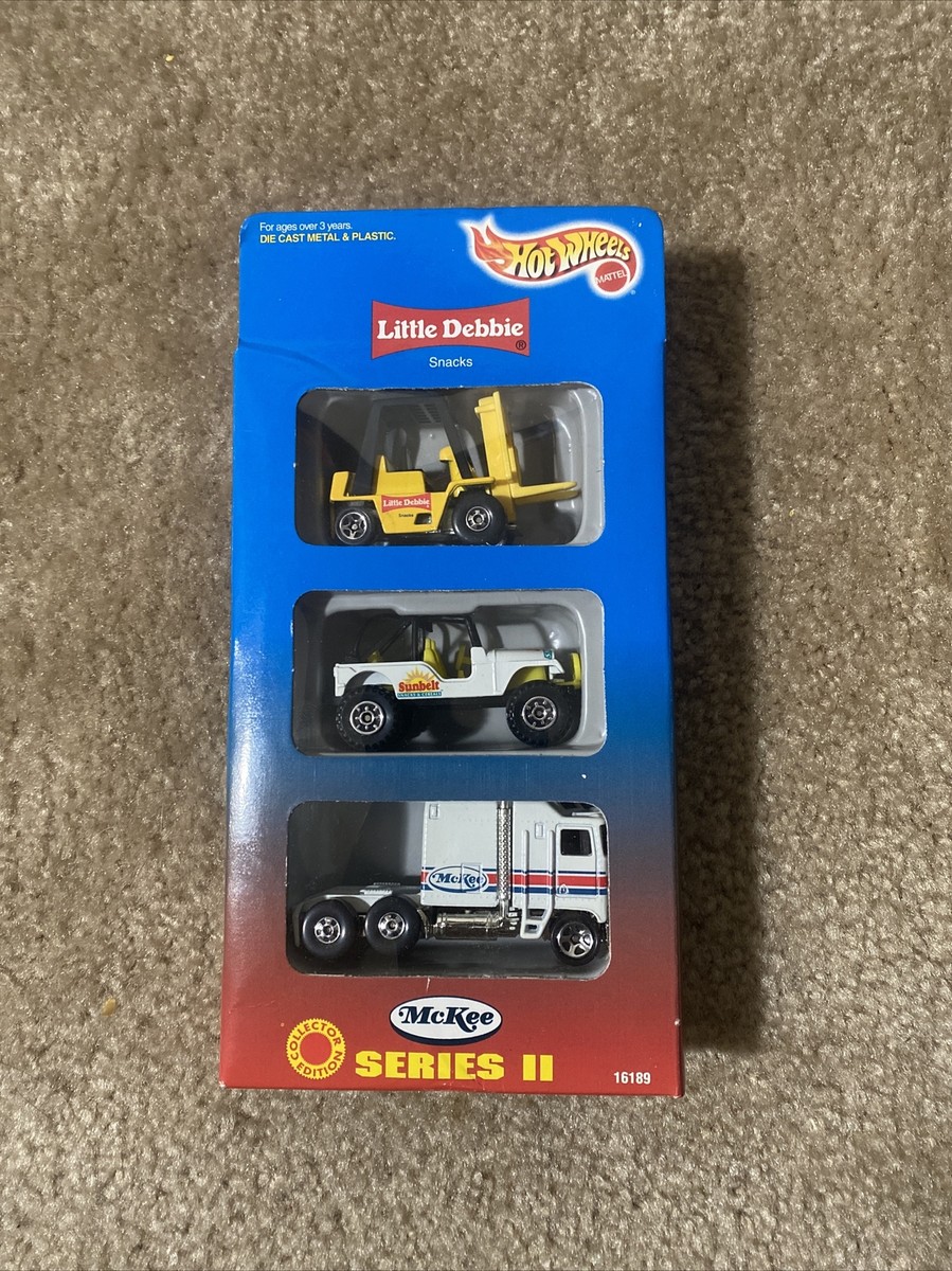 Hot Wheels Little Debbie 3car Set 16189 Series 2 for sale