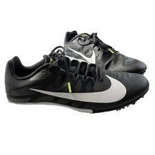Nike Zoom Rival S9 Track Spike Cleat Shoes Mens Size 13 Black Sneakers