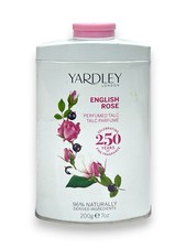 Yardley English Rose Perfumed Talc 200g/7oz As Seen In Pics